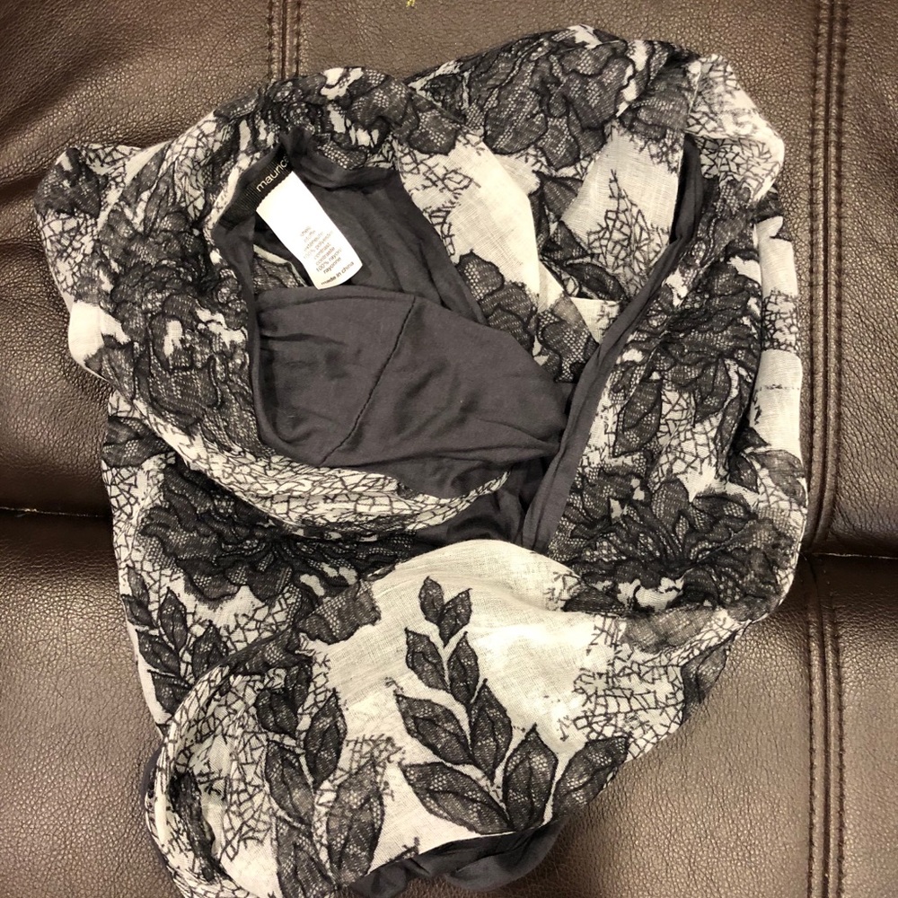 Cowl neck scarf